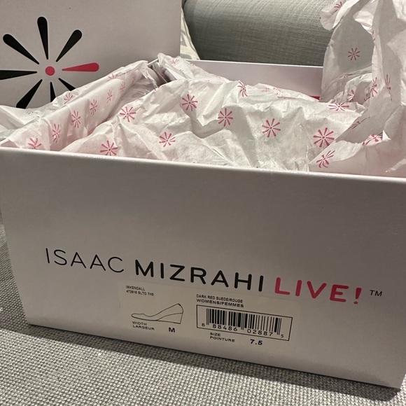 *HOST PICK* New ladies red suede wedge heel shoes. Never worn - Picture 9 of 12